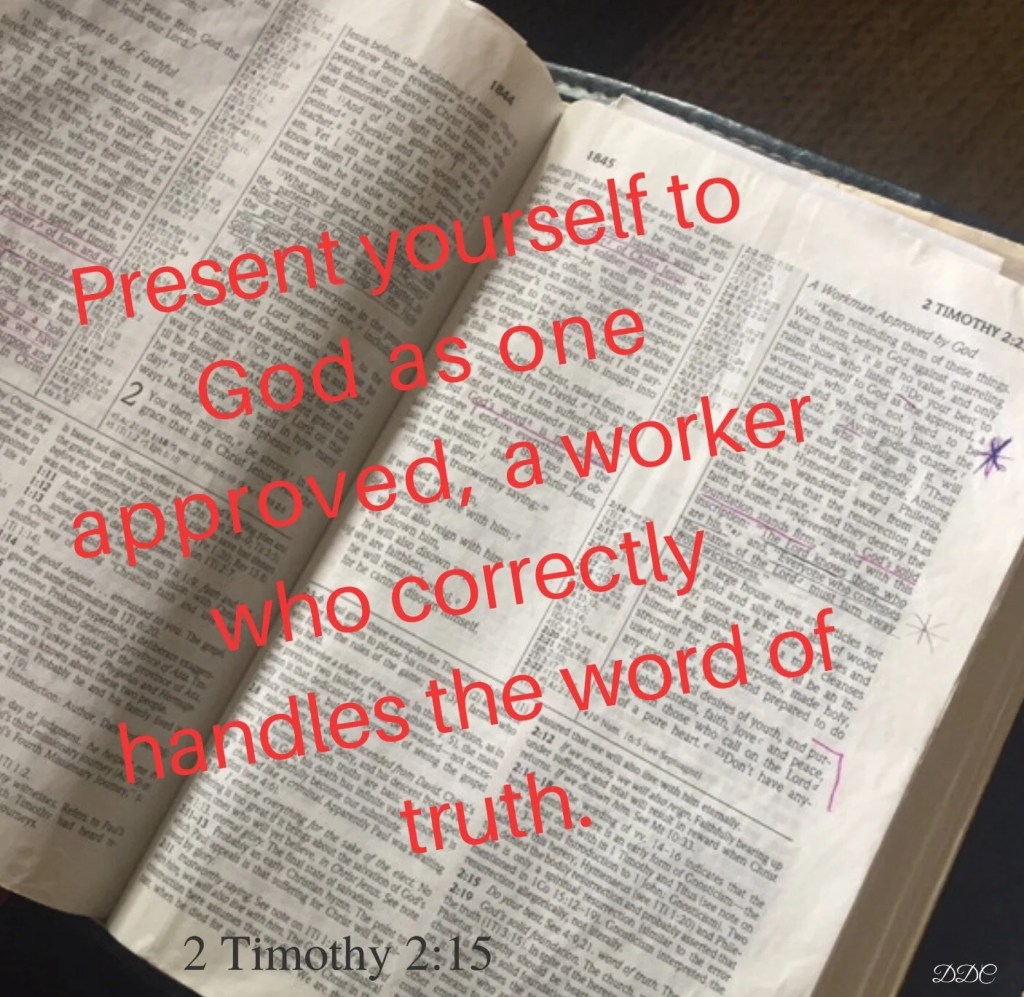 Study to Show Yourself&nbsp;Approved